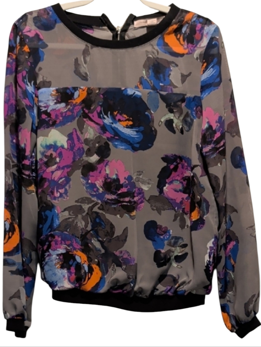 Forever 21 Multicolor Floral Blouse